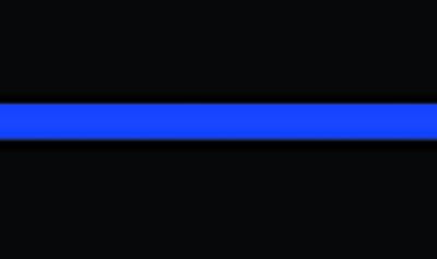 
	Thin Blue Line Police Sheriff Law Enforcement Decal
