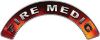 
	Fire Medic Fire Fighter, EMS, Rescue Helmet Arc / Rockers Decal Reflective in Real Fire
