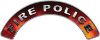 
	Fire Police Fire Fighter, EMS, Rescue Helmet Arc / Rockers Decal Reflective in Real Fire
