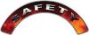 
	Safety Fire Fighter, EMS, Rescue Helmet Arc / Rockers Decal Reflective in Real Fire
