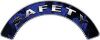 
	Safety Fire Fighter, EMS, Rescue Helmet Arc / Rockers Decal Reflective In Inferno Blue Real Flames
