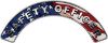 
	Safety Officer Fire Fighter, EMS, Rescue Helmet Arc / Rockers Decal Reflective With American Flag
