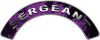 
	Sergeant Fire Fighter, EMS, Rescue Helmet Arc / Rockers Decal Reflective In Inferno Purple Real Flames
