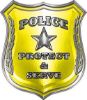 
	Protect and Serve Police Law Enforcement Decal in Yellow
