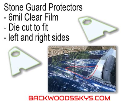 Picture of Clear Oraguard Stone Protectors - Fits all Kappa Models - Sky, Solstice, Opal GT and Daewoo G2X